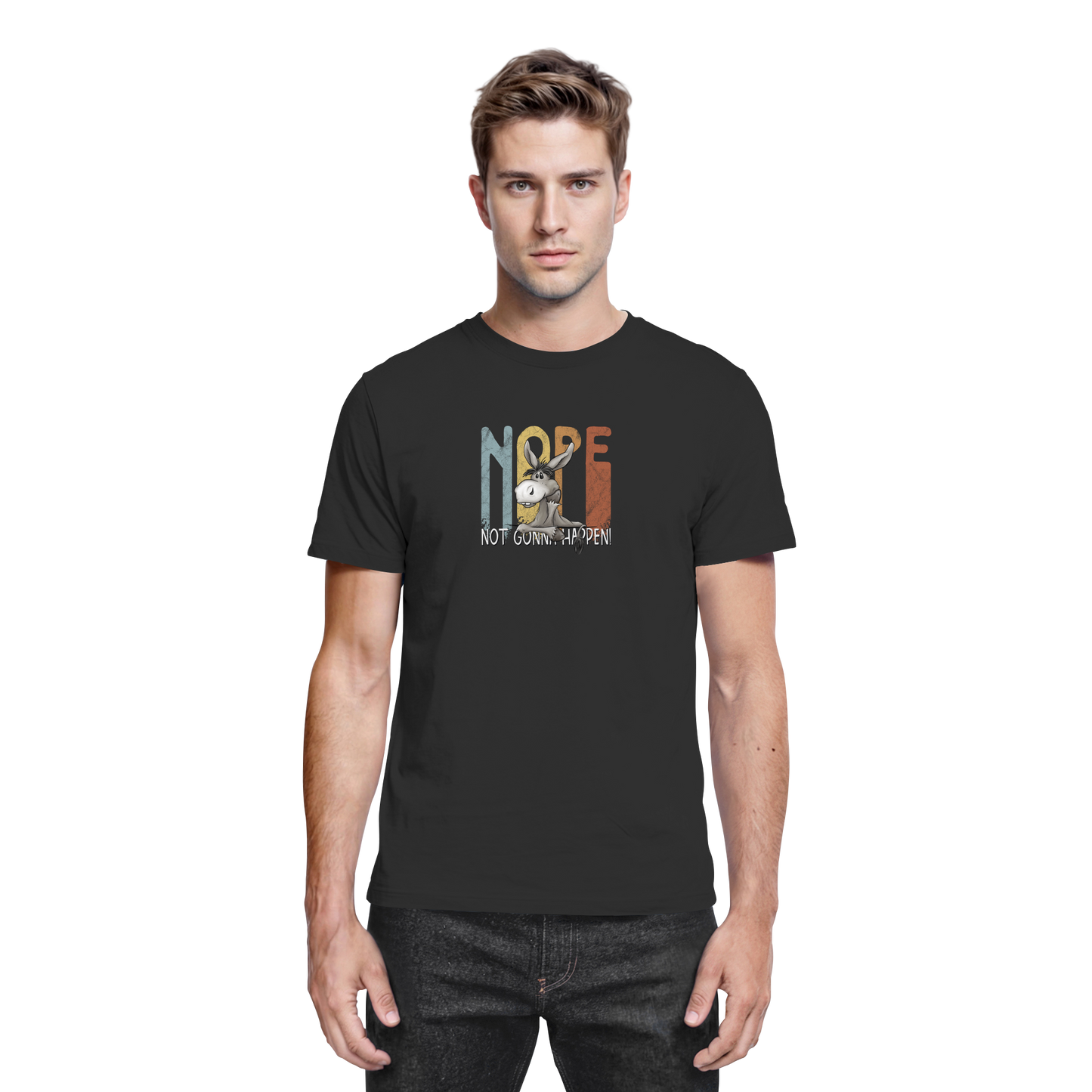 Nope | bockiger Esel - Premium Shirt