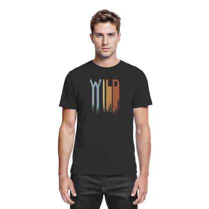 Wild Retro Schriftzug - Premium Shirt