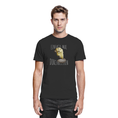 Einfach mal Durchbeissen Biber - Premium Shirt