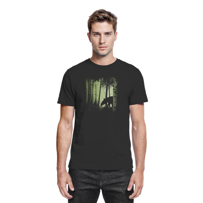 Lässiger Tapir im Zwielicht Wald - Premium Shirt