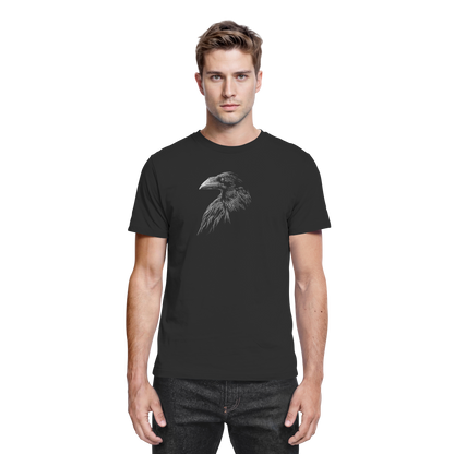 Kritzelkunst Rabe Krähe - Premium Shirt