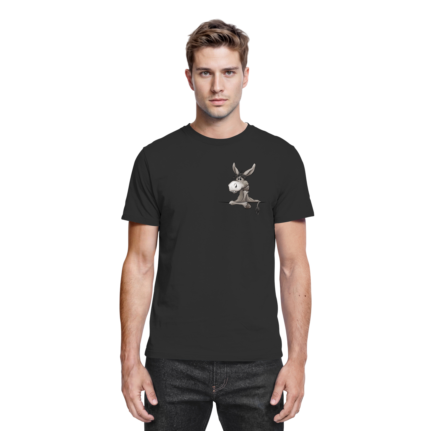 Lustiger lässiger Esel - Premium Shirt