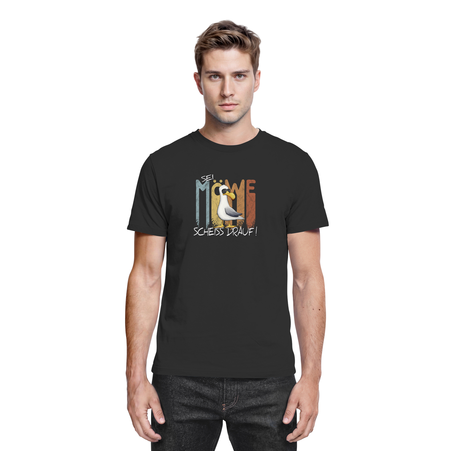 Sei Möwe Scheiß Drauf  - Premium Shirt