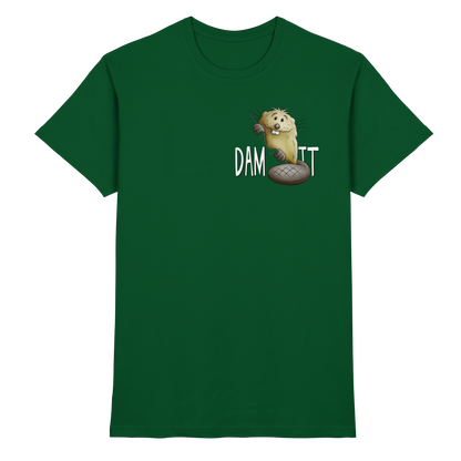 Dam It Verdammt Lustiger Biber - Premium Shirt