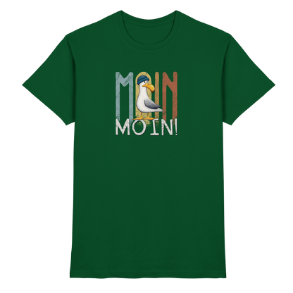 Moin Moin norddeutsche Möwe - Premium Shirt