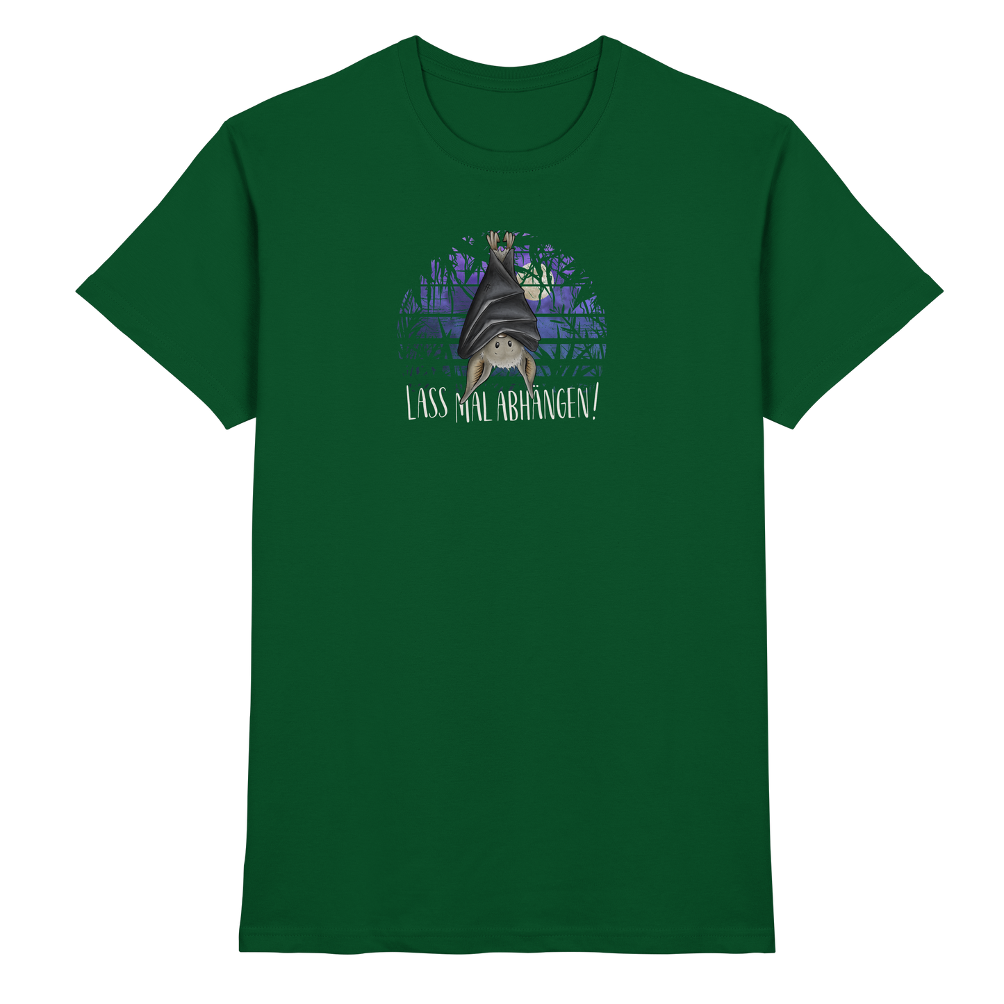 Lass mal abhängen Fledermaus - Premium Shirt