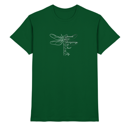 Breite die Flügel aus und flieg los | Libelle - Premium Shirt