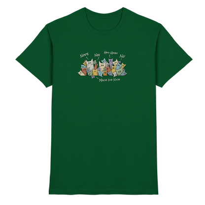Nope, Nee, Nö Katzen - Premium Shirt