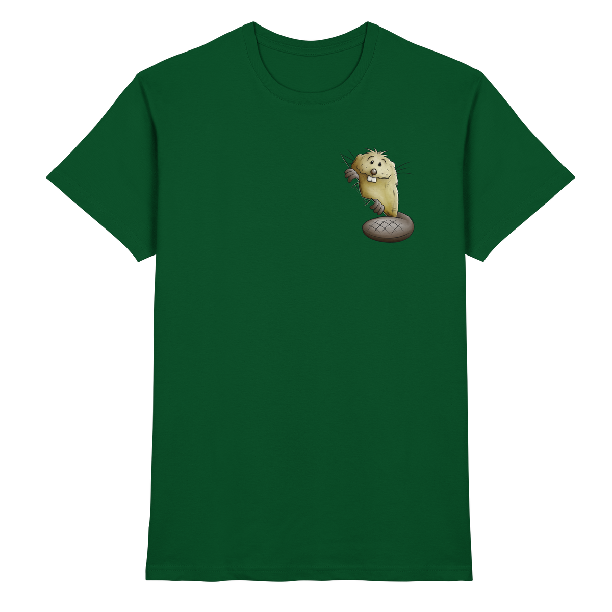 Lustiger frecher Biber - Premium Shirt