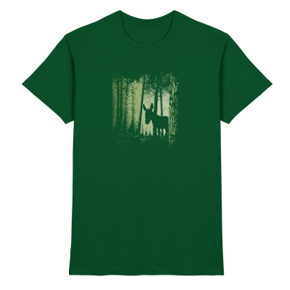Esel im Zwielicht-Wald - Premium Shirt