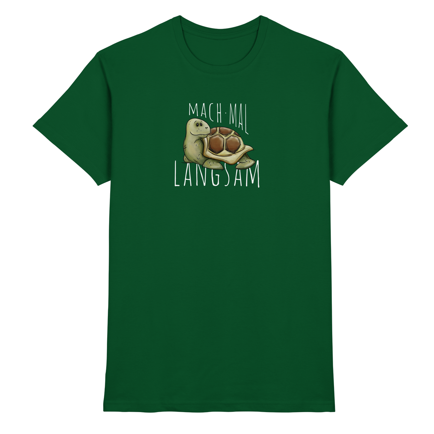 Mach mal langsam Schildkröte - Premium Shirt