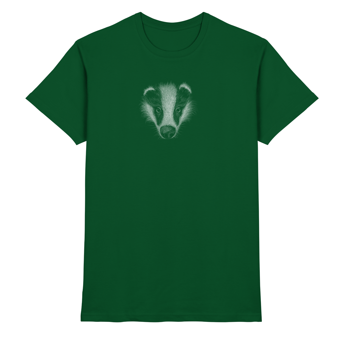 Kritzel-Kunst Dachs Illustration - Premium Shirt
