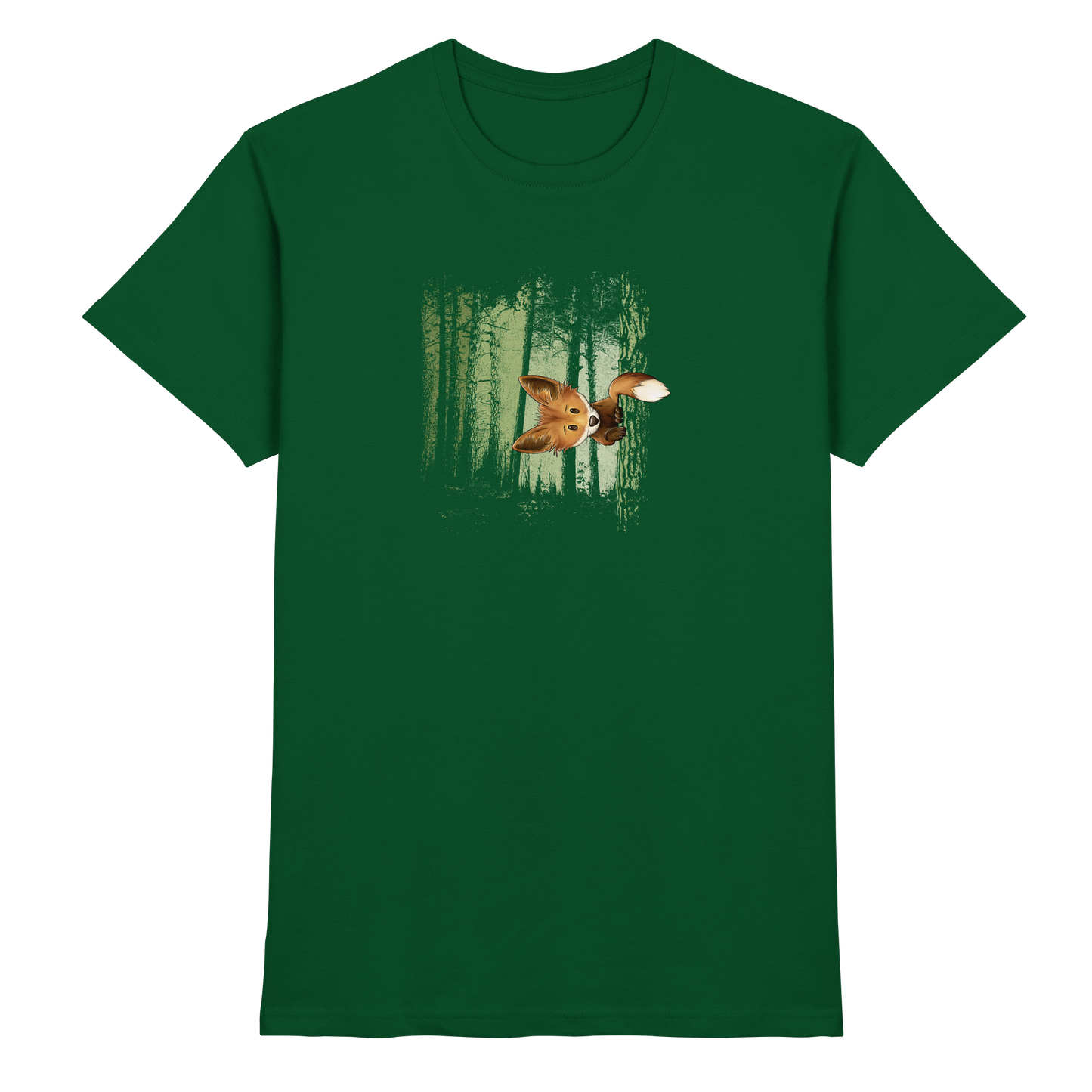 Fuchs im Zwielicht-Wald - Premium Shirt