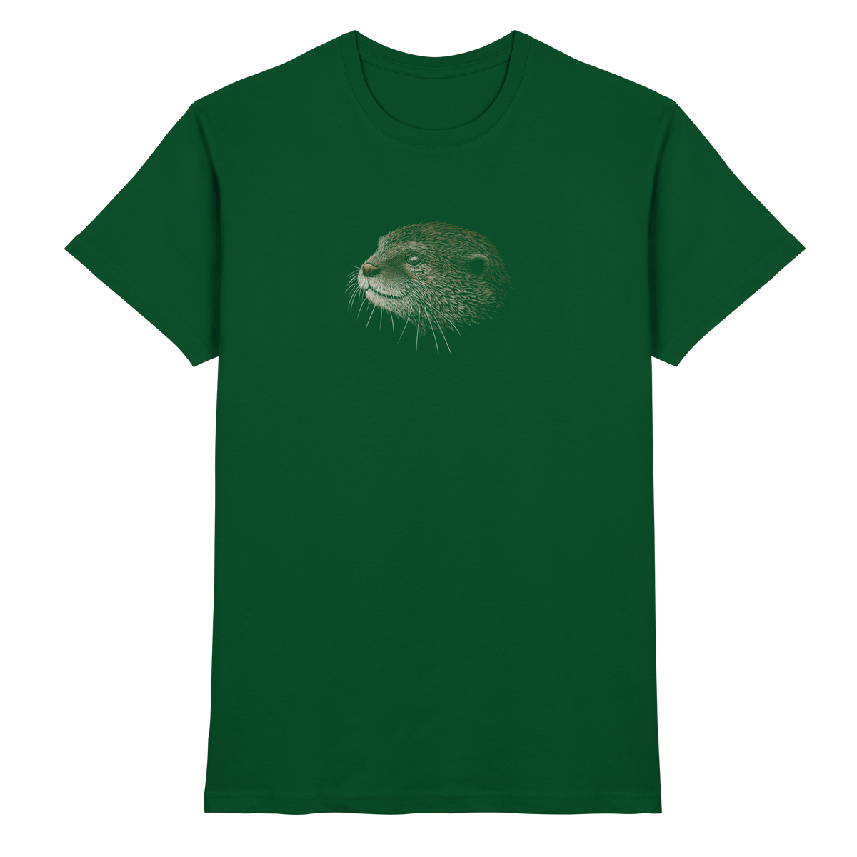 Otter Bleistift Zeichnung KritzelKunst - Premium Shirt