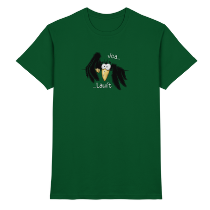 Joa Läuft Krähe gechillter Rabe - Premium Shirt