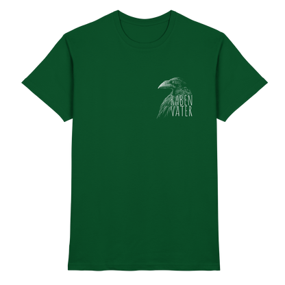 Rabenvater schwarzer Rabe Krähe - Premium Shirt