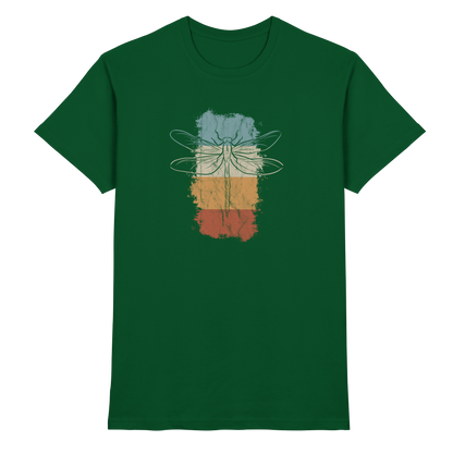 Retro Kunst Libelle | Vintage Dragonfly - Premium Shirt