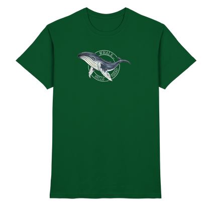 Whale, Hello There | Buckelwal - Premium Shirt