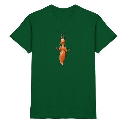 Rotes Eichhörnchen hängt ab - Premium Shirt