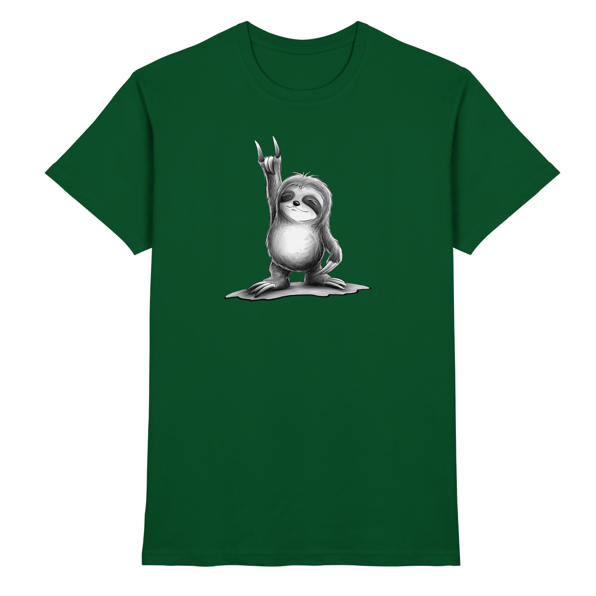 Rock On Party Faultier - Premium Shirt