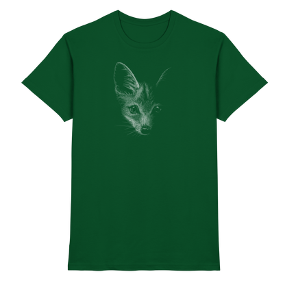 Fuchs Kritzelkunst Illustration - Premium Shirt