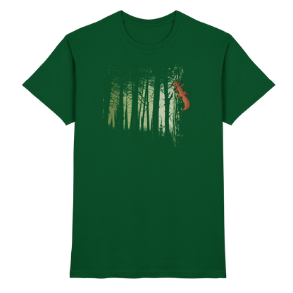 Eichhörnchen im Zwielicht-Wald - Premium Shirt