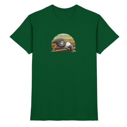 Lässiger Retro Sundown Tapir - Premium Shirt