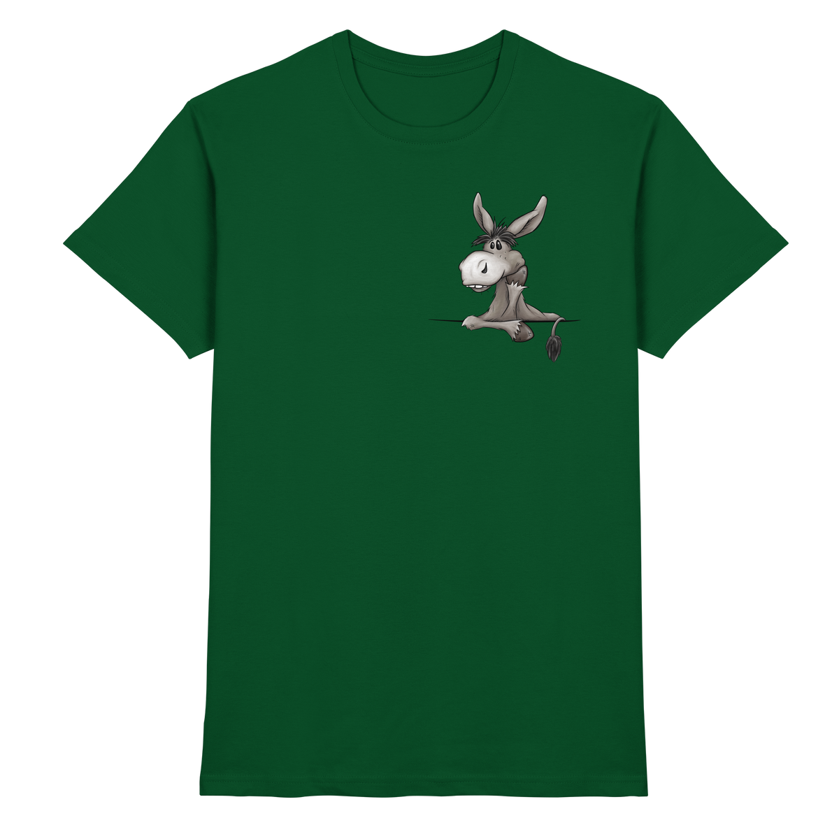 Lustiger lässiger Esel - Premium Shirt