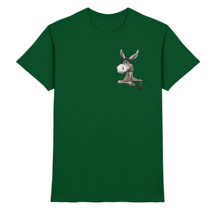 Lustiger lässiger Esel - Premium Shirt