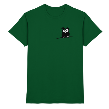Kleine struppige Eule - Premium Shirt