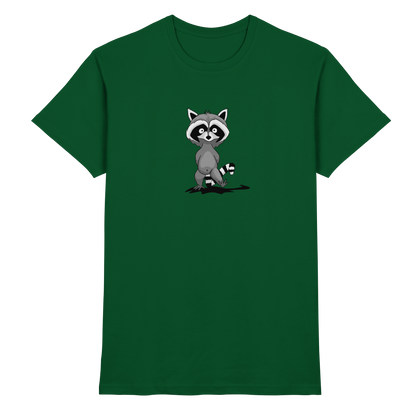 Frecher kleiner Waschbär - Premium Shirt