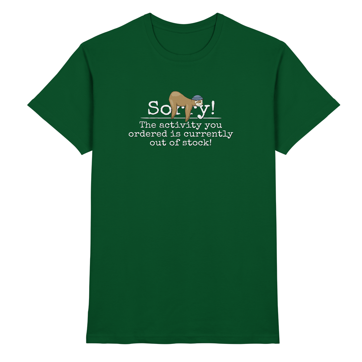 No-Activity Faultier - Premium Shirt