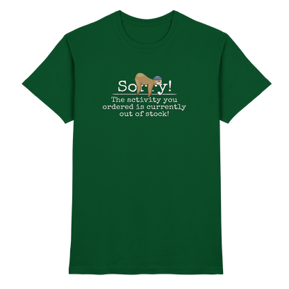 No-Activity Faultier - Premium Shirt