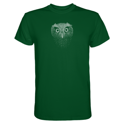 Eule Kritzelkunst Illustration - Premium Shirt
