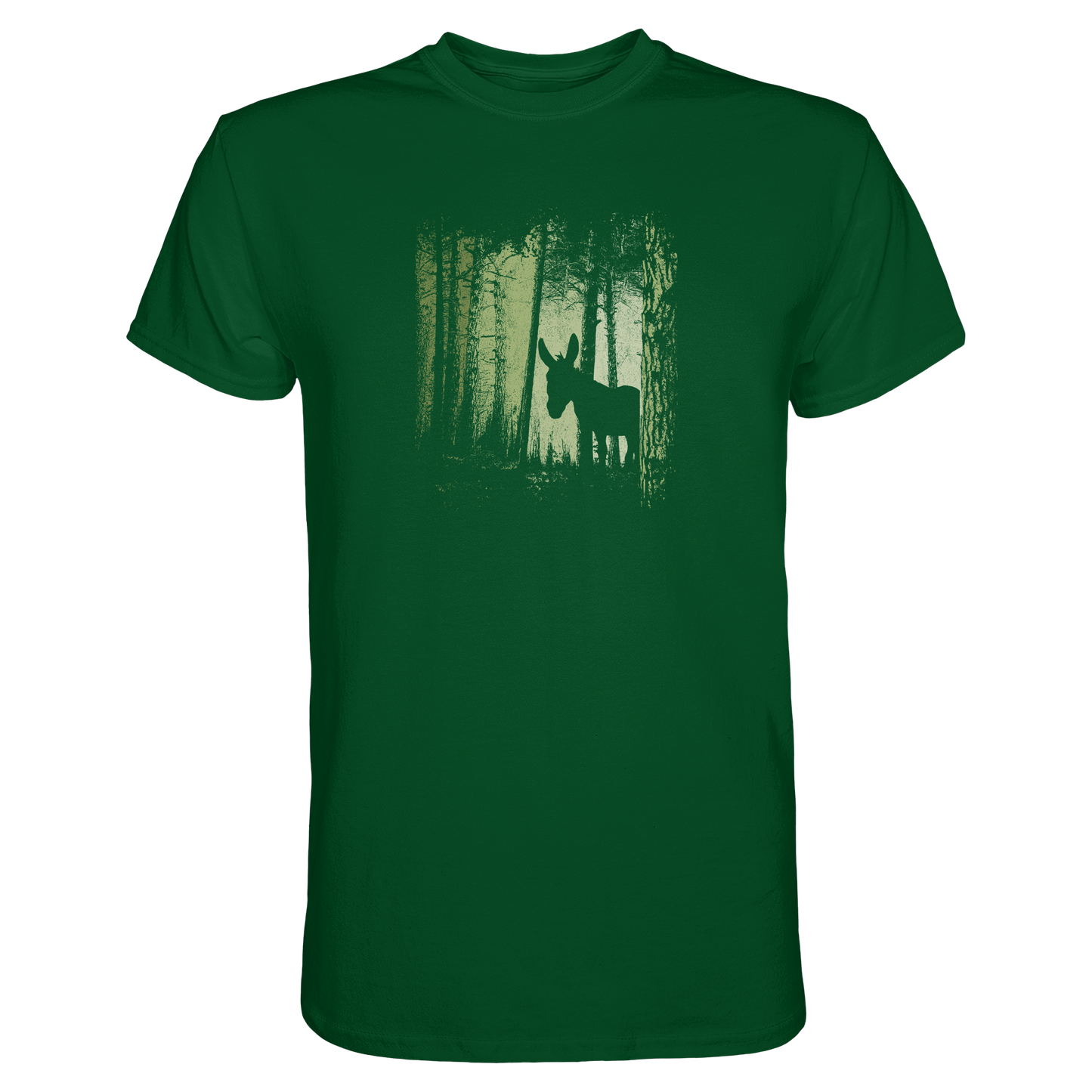 Esel im Zwielicht-Wald - Premium Shirt
