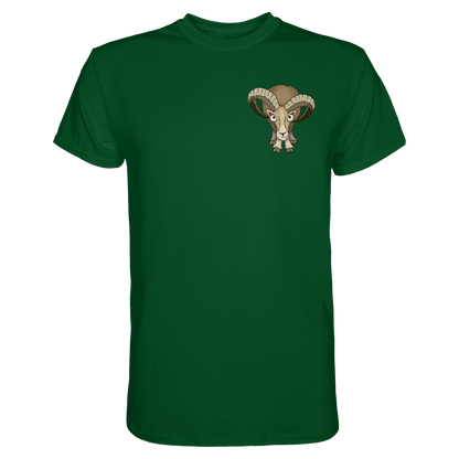 Bockiges Mufflon Widder Schafbock - Premium Shirt