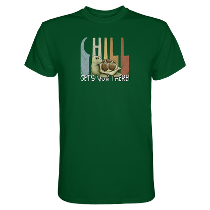 Gechillt gemütliche Schildkröte - Premium Shirt