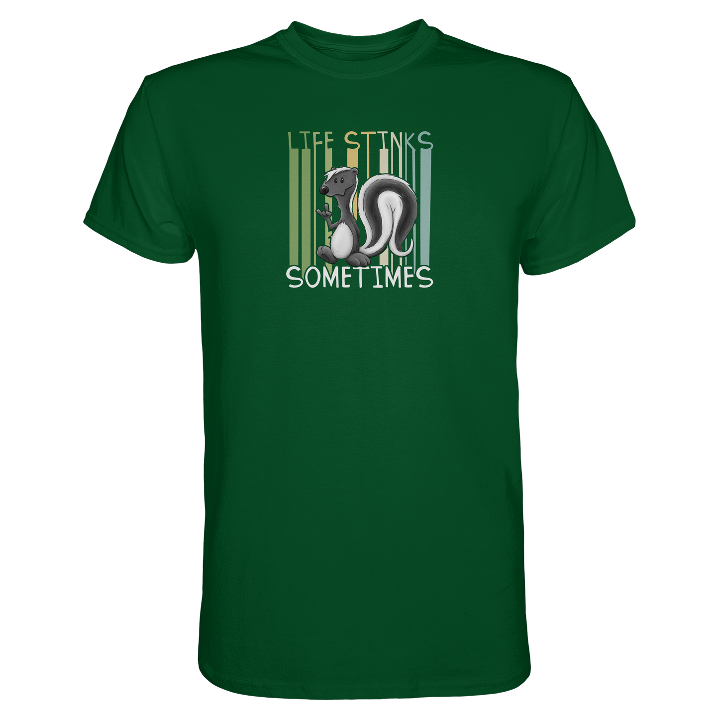 Life Stinks Sometimes Stinktier Weisheit - Premium Shirt