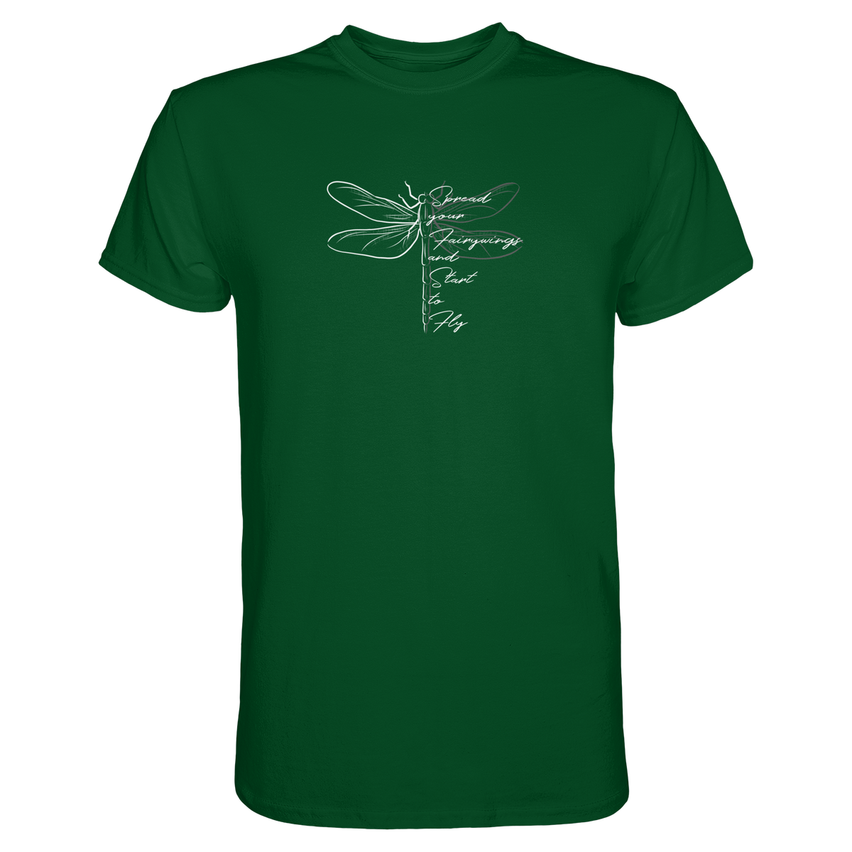 Breite die Flügel aus und flieg los | Libelle - Premium Shirt
