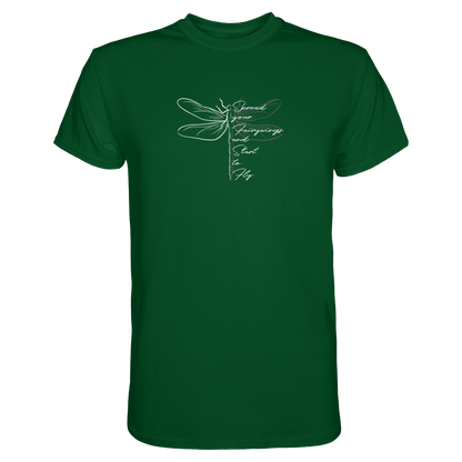 Breite die Flügel aus und flieg los | Libelle - Premium Shirt