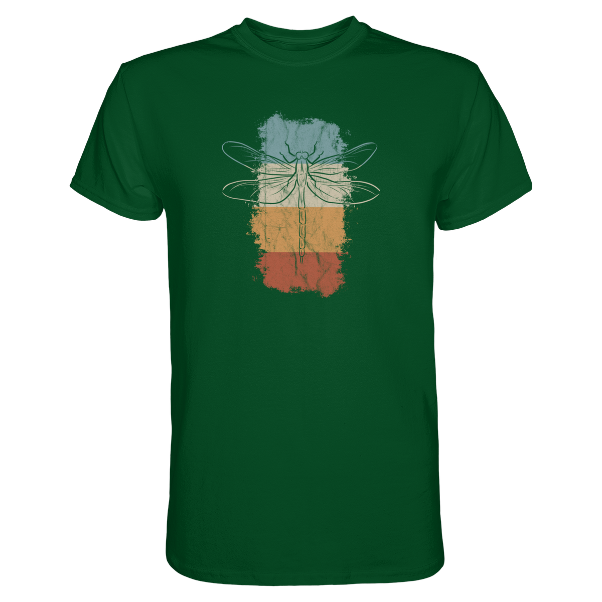 Retro Kunst Libelle | Vintage Dragonfly - Premium Shirt