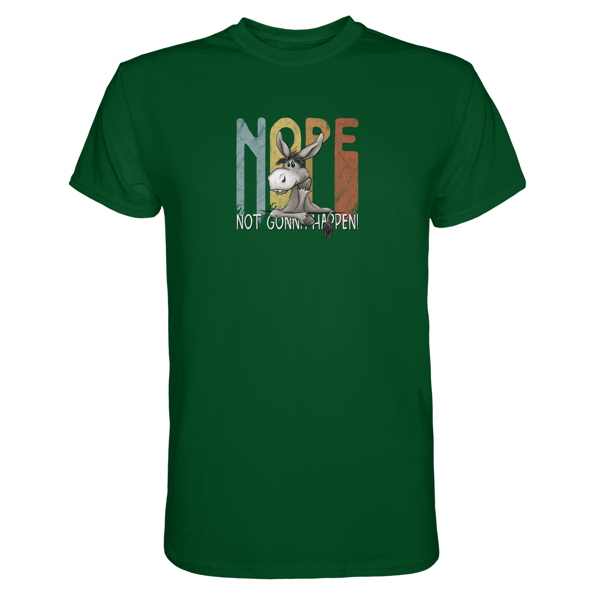 Nope | bockiger Esel - Premium Shirt