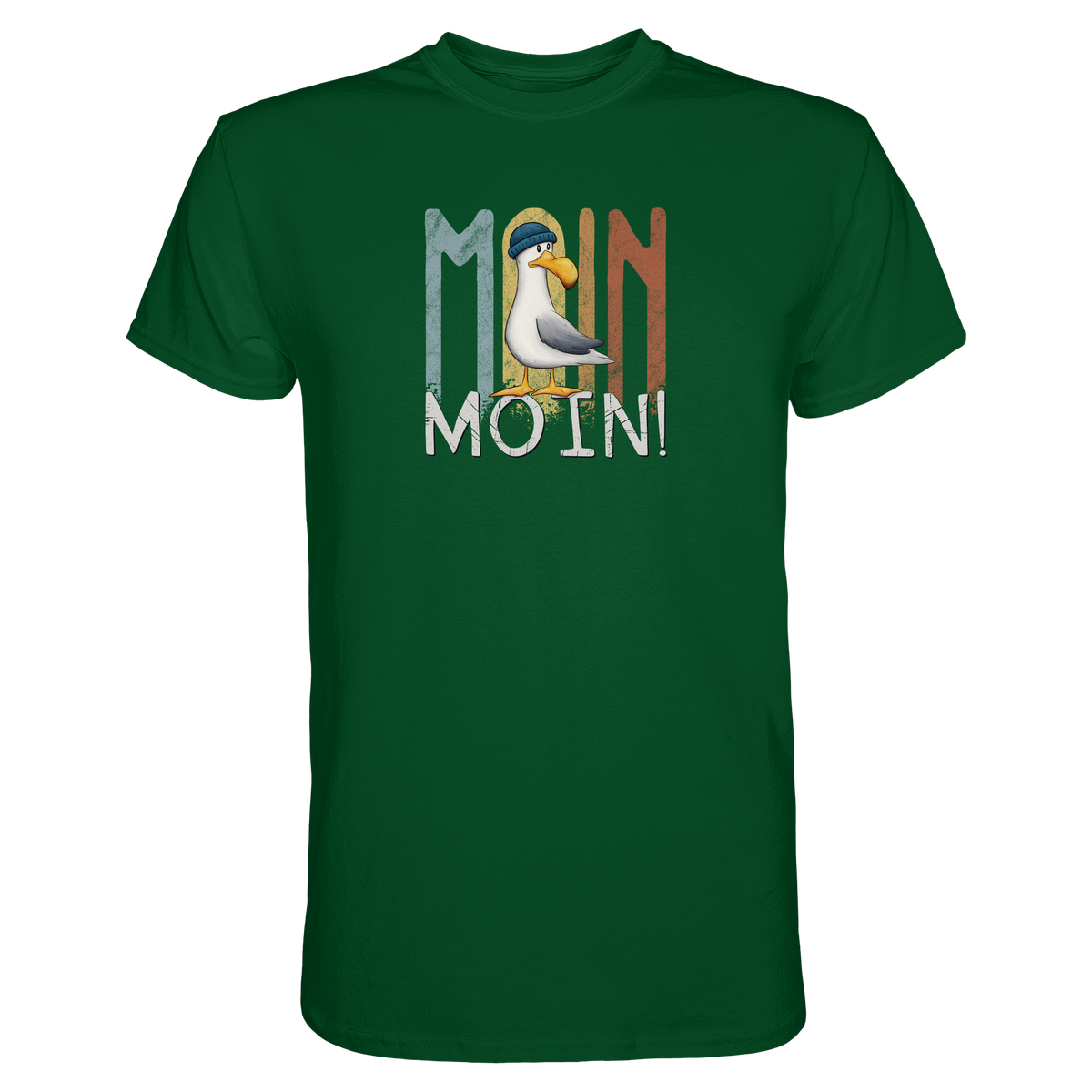 Moin Moin norddeutsche Möwe - Premium Shirt