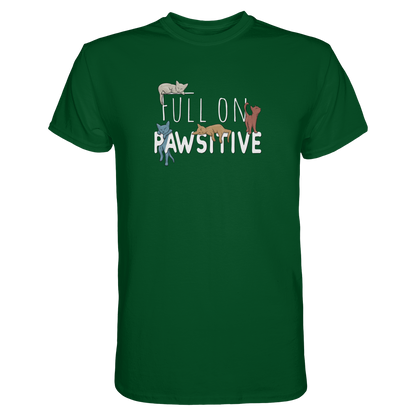 Full On Pawsitive! Gechillte Katzen - Premium Shirt