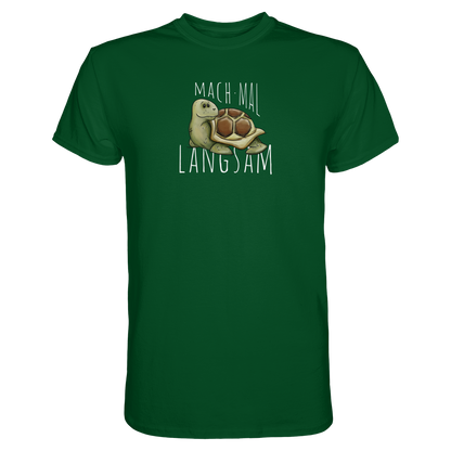 Mach mal langsam Schildkröte - Premium Shirt