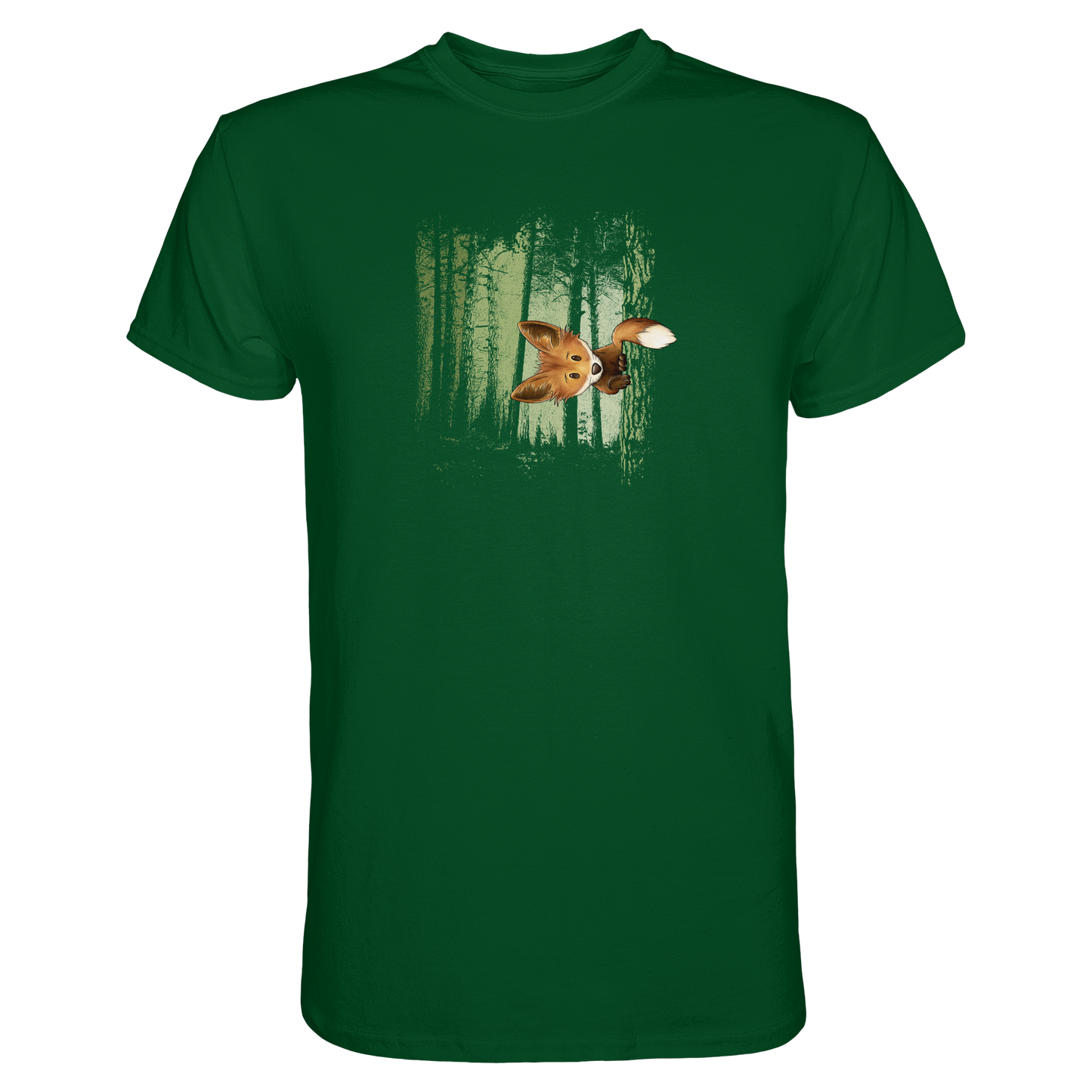 Fuchs im Zwielicht-Wald - Premium Shirt
