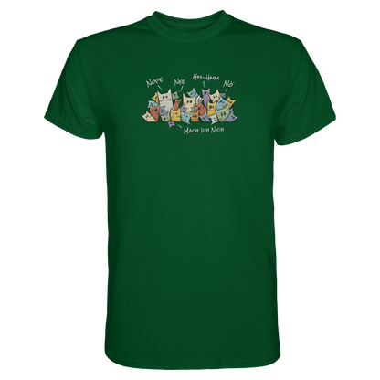 Nope, Nee, Nö Katzen - Premium Shirt