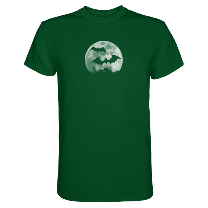 Fledermaus Silhouetten bei Vollmond - Premium Shirt
