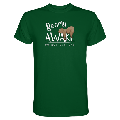 Bearly Awake Bitte nicht stören Bär - Premium Shirt