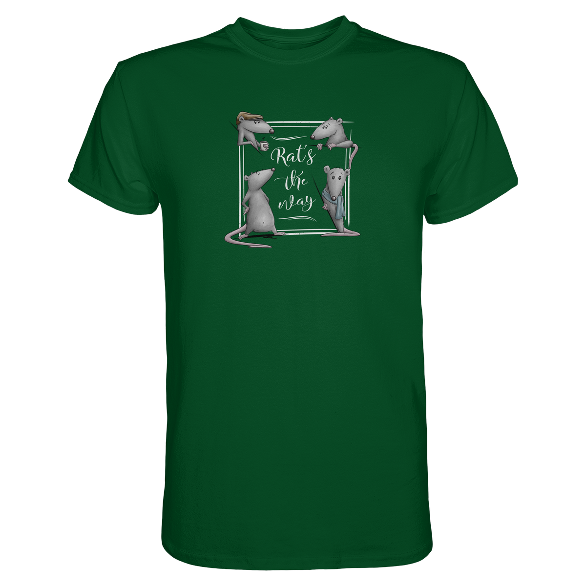 Rat’s The Way Kaffeehaus Ratten - Premium Shirt